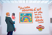Play-Doh met sa pâte au Musée d'Art moderne