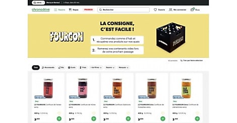 Collaboration entre chronodrive et le fougon