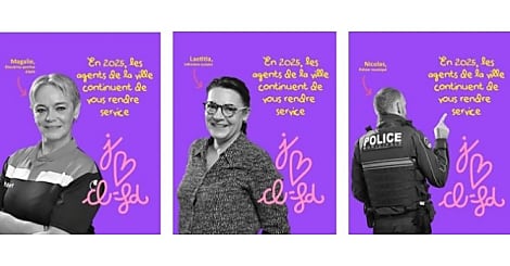 La Ville de Clermont-Ferrand déploie une campagne pour valoriser ses agents municipaux