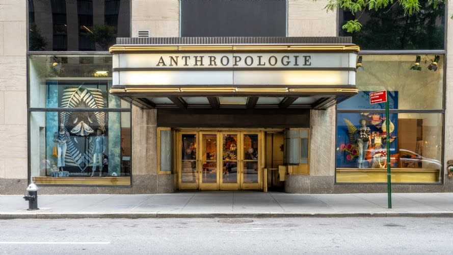 Magasin Anthropologie du Rockefeller Center de New-York, en 2021 - Licence CC
