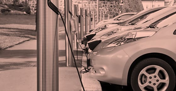 Voitures électriques, flotte